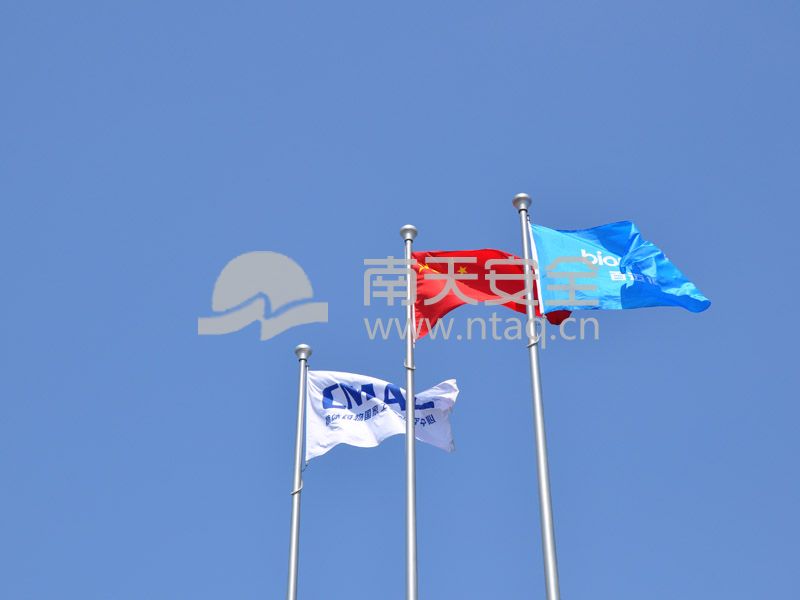 铝合金旗杆近景图